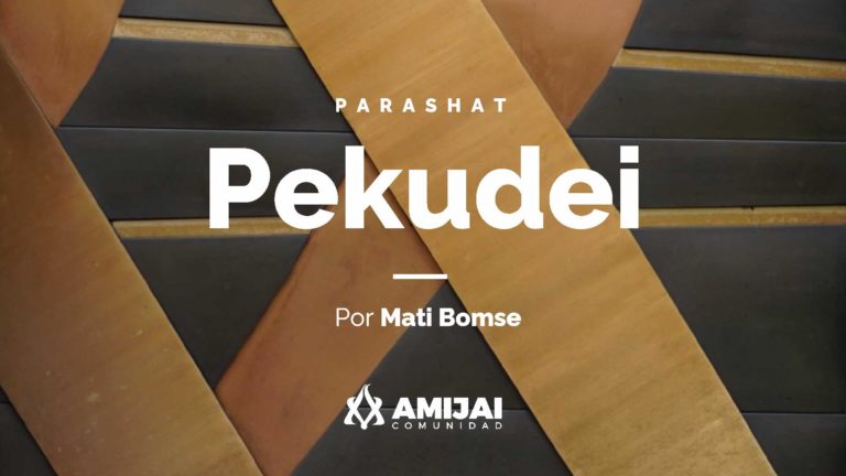 Parashat Pekudei - Comunidad Amijai